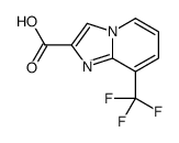 8-(三氟甲基)咪唑并[1,2-a]吡啶-2-羧酸结构式