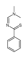 Benzenecarbothioamide, N-[(dimethylamino)methylene]-, (E)- (9CI) structure