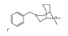 3-benzyl-9,9-dimethyl-3-aza-9-azoniabicyclo[3.3.1]nonane,iodide结构式