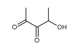 2,3-Pentanedione, 4-hydroxy- (6CI) Structure