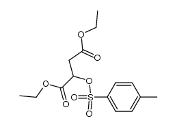 O-tosyl-DL-malic acid diethyl ester结构式