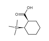 (1R,2R)-2-(trimethylsilyl)cyclohexane-1-carboxylic acid Structure