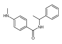 4-(methylamino)-N-(1-phenylethyl)benzamide Structure