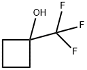 1-(Trifluoromethyl)cyclobutan-1-ol Structure