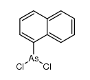 dichloro-[1]naphthyl-arsine结构式