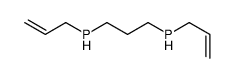 prop-2-enyl(3-prop-2-enylphosphanylpropyl)phosphane Structure