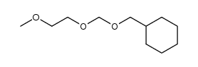 2-(methoxyethoxy)methyl cyclohexylmethyl ether Structure