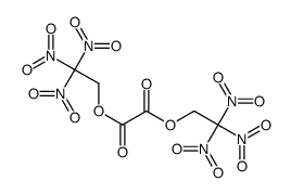 bis(2,2,2-trinitroethyl) oxalate Structure