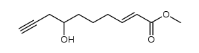 Decen-(2)-in-(9)-ol-(7)-saeure-(1)-methylester结构式