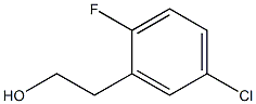 2-(5-chloro-2-fluorophenyl)ethanol结构式