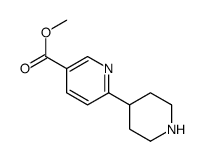 methyl 6-piperidin-4-ylpyridine-3-carboxylate Structure