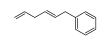 trans-1-phenyl-2,5-hexadiene Structure