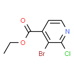 Ethyl 3-bromo-2-chloroisonicotinate picture