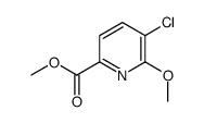 Methyl 5-chloro-6-Methoxypicolinate structure