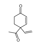 2-Cyclohexen-1-one, 4-acetyl-4-ethenyl- (9CI)结构式