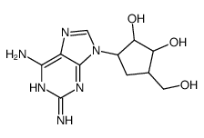 3-(2,6-diamino-9H-purin-9-yl)-5-(hydroxymethyl)-1,2-cyclopentanediol picture