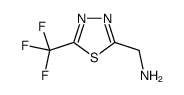 [5-(trifluoromethyl)-1,3,4-thiadiazol-2-yl]methanamine Structure