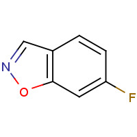 6-氟苯并[d]异噁唑结构式