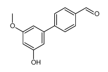 4-(3-hydroxy-5-methoxyphenyl)benzaldehyde Structure