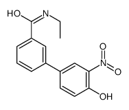 N-ethyl-3-(4-hydroxy-3-nitrophenyl)benzamide Structure