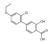 4-(2-chloro-4-ethoxyphenyl)-2-hydroxybenzoic acid Structure