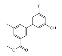 methyl 3-fluoro-5-(3-fluoro-5-hydroxyphenyl)benzoate Structure