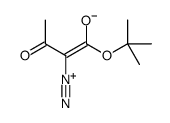 2-Diazoacetoacetic acid tert-butyl ester structure