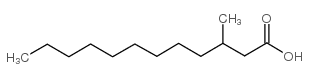 3-methyldodecanoic acid Structure