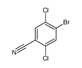 4-bromo-2,5-dichloro-benzonitrile Structure