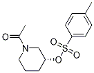 Toluene-4-sulfonic acid (R)-1-acetyl-piperidin-3-yl ester结构式