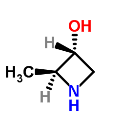 (2S,3R)-2-Methyl-3-azetidinol结构式