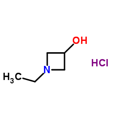 1-Ethyl-3-azetidinol hydrochloride (1:1) structure