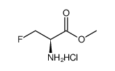 3-fluoro-l-alanine methyl ester, hydrochloride structure