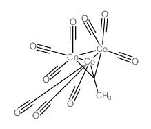 Cobalt, nonacarbonyl-mu3-ethylidynetri-, triangulo结构式