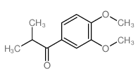 1-Propanone,1-(3,4-dimethoxyphenyl)-2-methyl-结构式