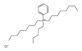 dioctyl-pentyl-phenylphosphanium,chloride Structure