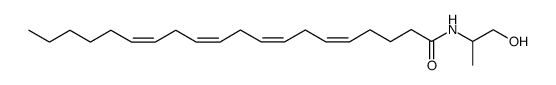 R(+)-ARACHIDONYL-1'-HYDROXY-2'-PROPYLAMIDE结构式