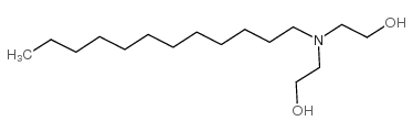 N-Lauryldiethanolamine Structure