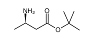 tert-Butyl (3R)-3-aminobutanoate Structure