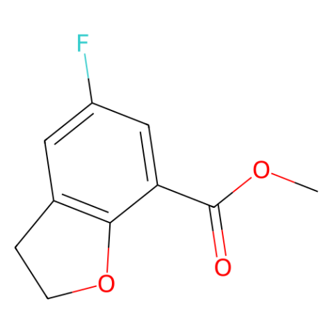 methyl 5-fluoro-2,3-dihydrobenzofuran-7-carboxylate Structure
