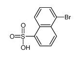 5-bromonaphthalene-1-sulfonic acid structure