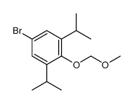 5-bromo-2-(methoxymethoxy)-1,3-di(propan-2-yl)benzene结构式