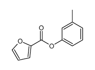 (3-methylphenyl) furan-2-carboxylate结构式