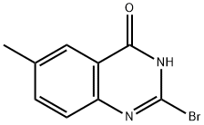 2-溴-6-甲基喹唑啉-4(1H)-酮结构式