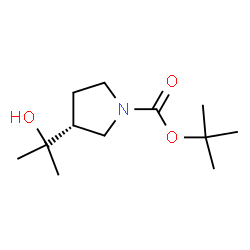 (3r)-3-(2-羟基丙-2-基)吡咯烷-1-羧酸叔丁酯图片