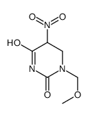 5-NITRO-1-METHOXYMETHYLURACIL结构式