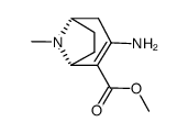 8-Azabicyclo[3.2.1]oct-2-ene-2-carboxylicacid,3-amino-8-methyl-,methyl结构式