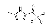 2,2,2-trichloro-1-(5-methyl-1H-pyrrol-2-yl)ethanone Structure