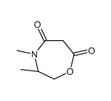 (3S)-3,4-dimethyl-1,4-oxazepane-5,7-dione Structure