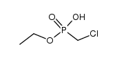 O-ethylchloromethylphosphonic acid结构式